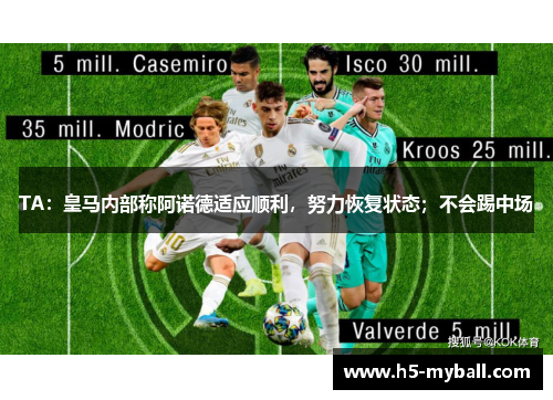TA:皇马内部称阿诺德适应顺利,努力恢复状态;不会踢中场 TA:皇马内部称阿诺德适应顺利,努力恢复状态;不会踢中场